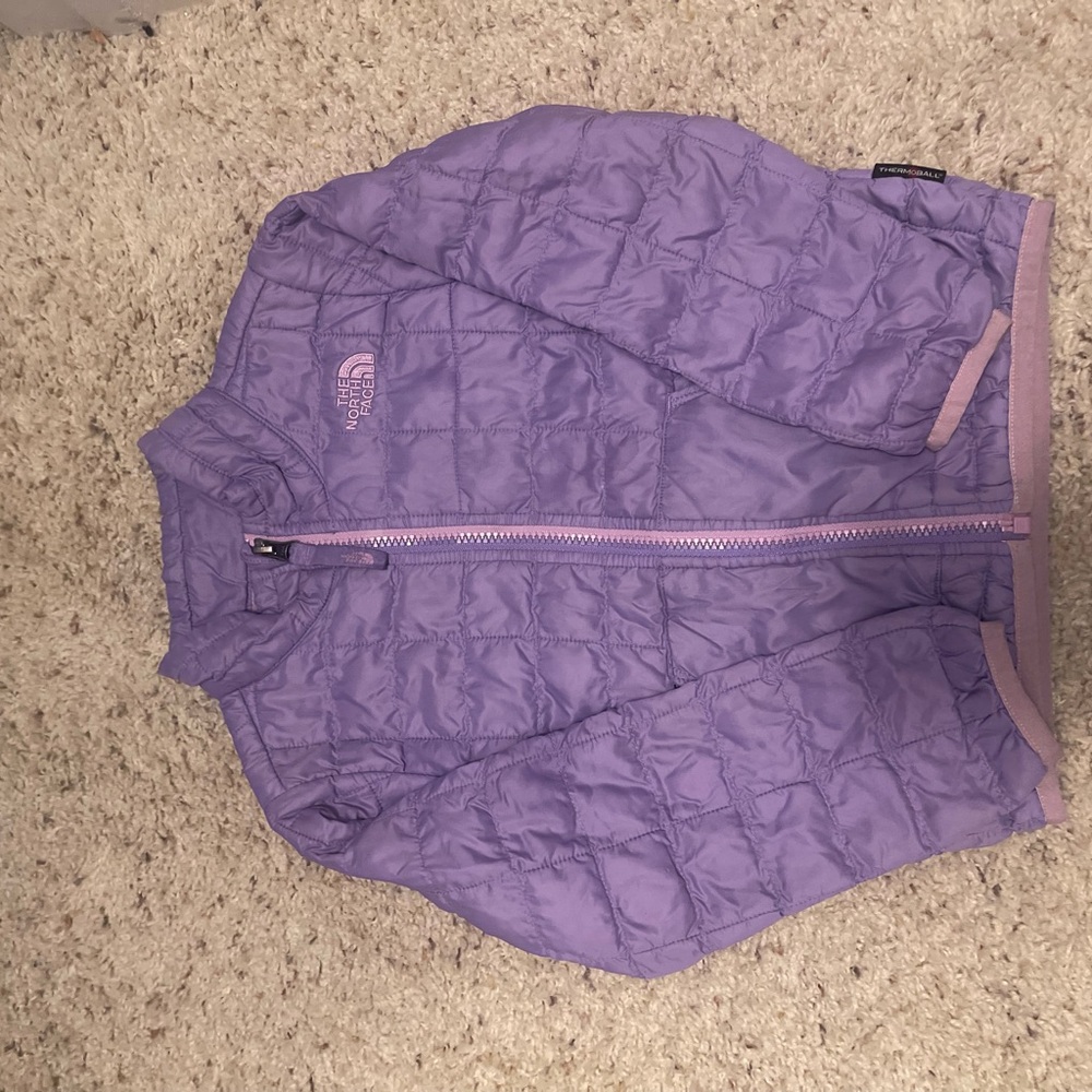 The North Face Kids Lavender Puffer Jacket